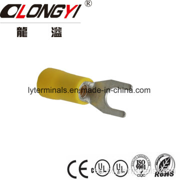Terminales de espadas aislados de Longyi/VF1.25-3YSA LUG de cobre